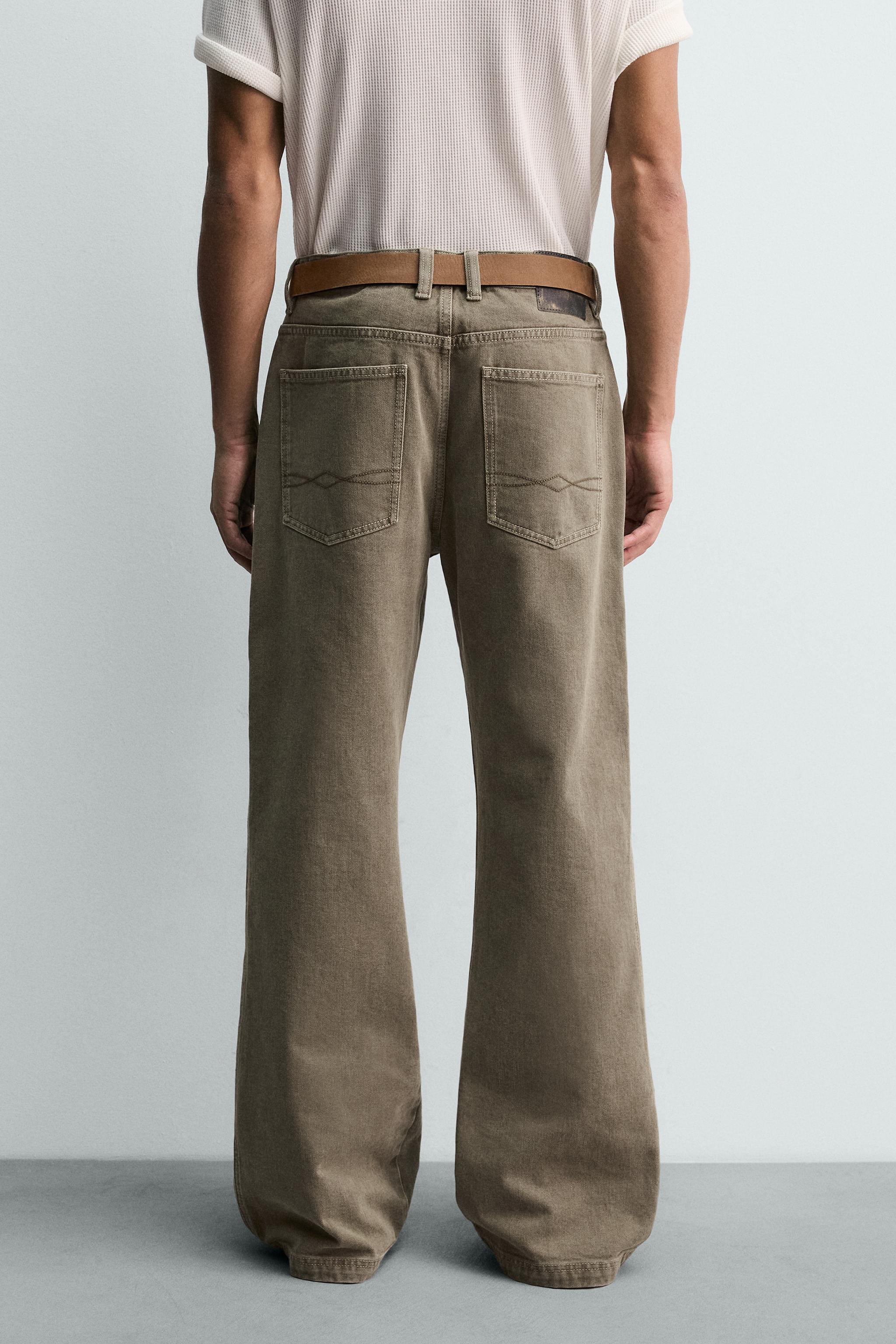 JEAN CHINO WIDE FLARE FIT